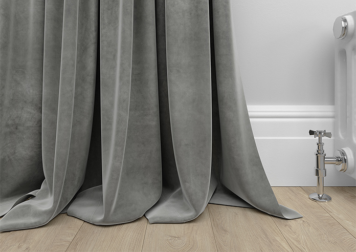 Premier Velvet (Thermal Blackout), Steel Grey - Made to Measure Curtains - Image 6